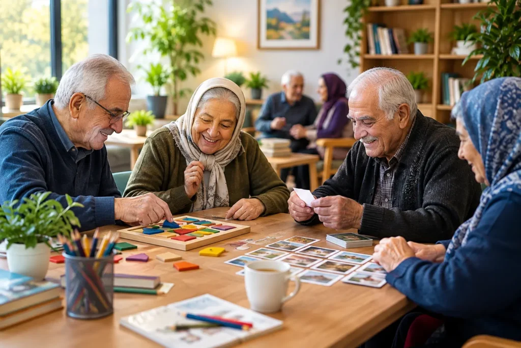 تقویت حافظه سالمند