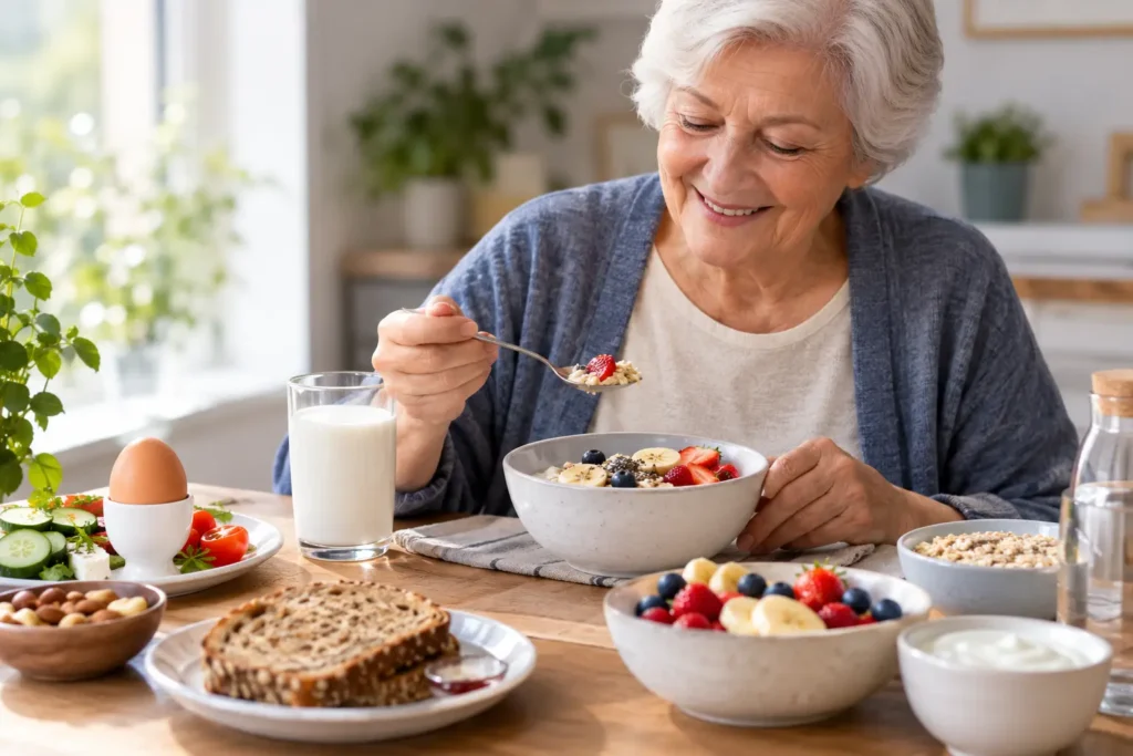 صبحانه سالمندان دیابتی